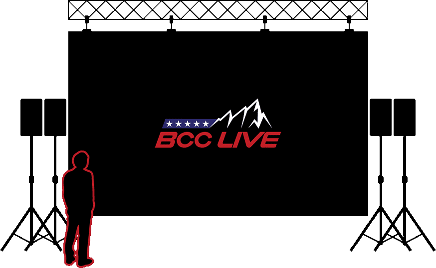 Scale image of BCC Live's XL LED Screen